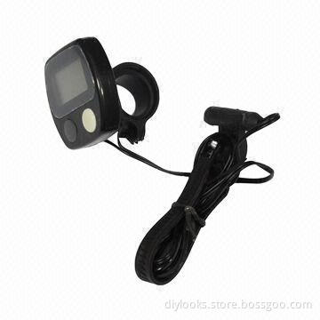 Bicycle LCD Speedometer, Measures 45 x 50 x 7mm, OEM Orders Welcomed